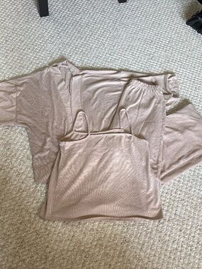 3pc Lemon Lounge set -size SMALL